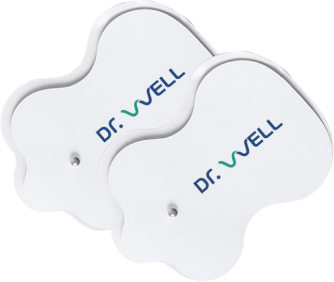 닥터웰 EMS 저주파 마사지 젤 패드 시트 패치 교체용 리필용 저주파패드 6P (3세트)