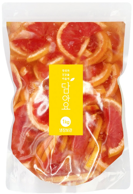 담아요 수제 자몽슬라이스청, 1개, 1개입, 1kg