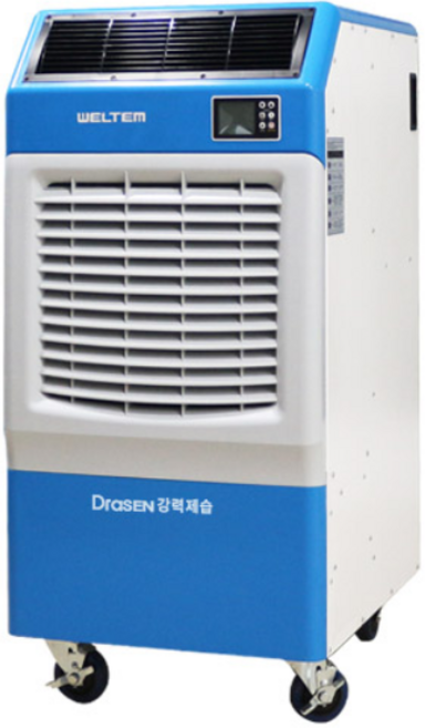 웰템 산업용 대용량 이동식 제습기 150L 210L 300L 자동배수 창고 지하실, [국산] 드라센 300리터