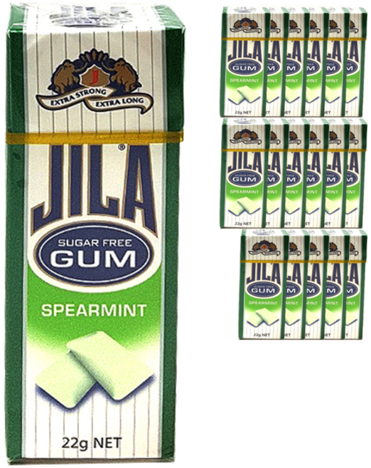 자일라 스피어민트 껌, 22g, 18개