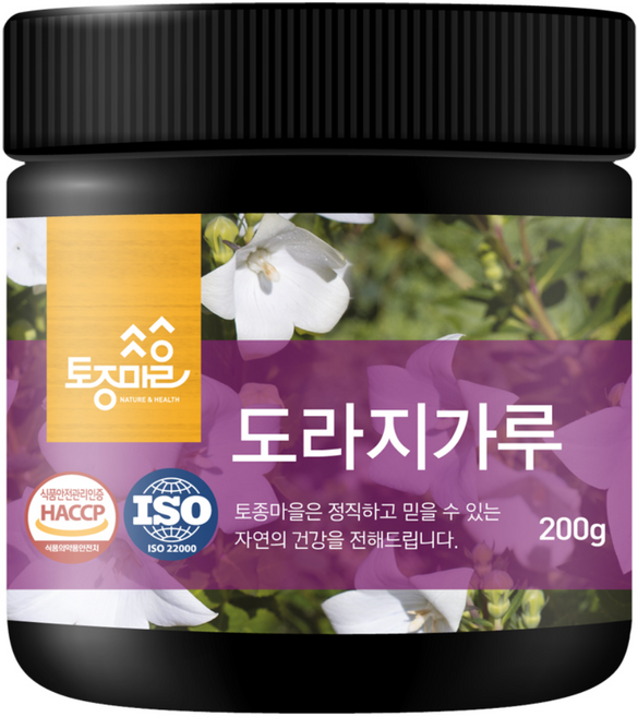 토종마을 도라지가루, 1개, 200g