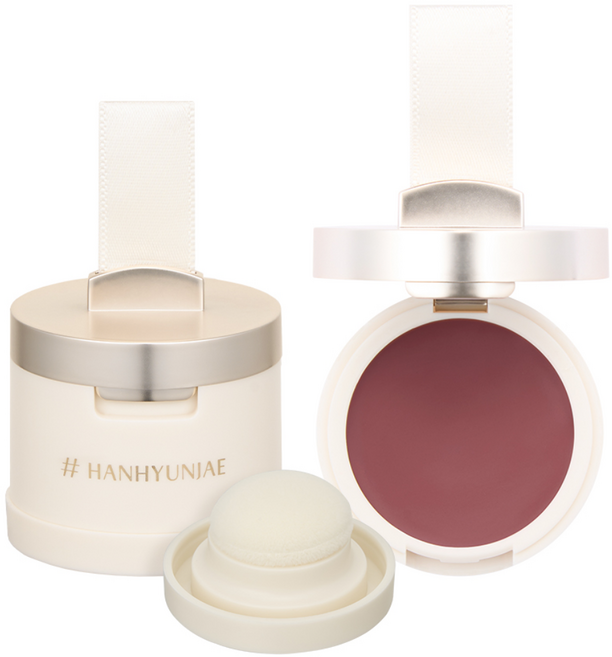 샵 한현재 소프트 벨벳 립 앤 치크, 1개, 5호 스모키 플럼