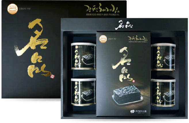 광천해저김 명품선물세트 5호, 1세트