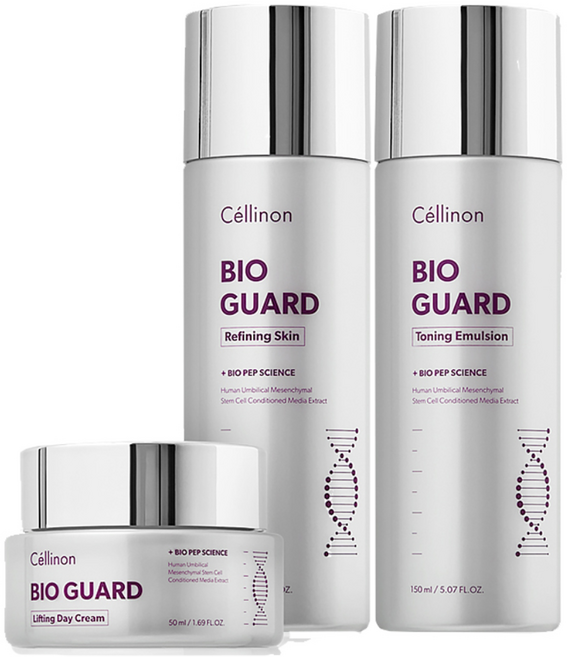 셀트리온 셀린온 바이오 가드 리프팅 스킨케어 3종세트 미백 주름개선 기능성, 1세트