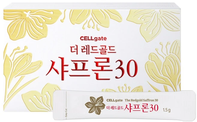 셀게이트 더 레드골드 샤프론30 1.5g, 1개, 28회분 - 쿠팡