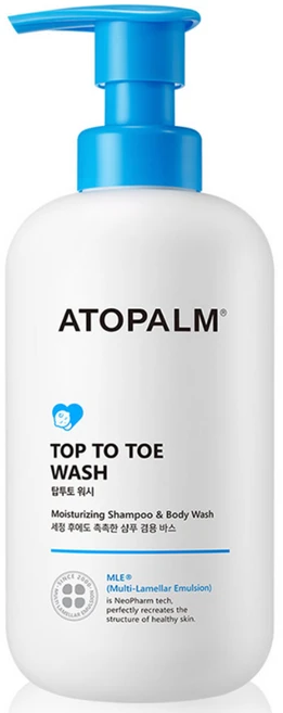 아토팜 탑투토 워시, 460ml, 1개 - 쿠팡