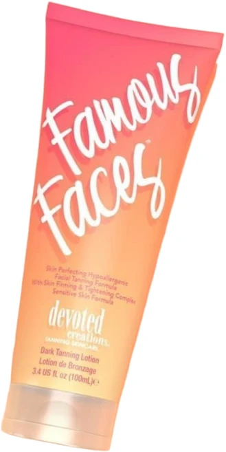 디보티드 페이모스페이스 얼굴전용 태닝로션 저자극 퍼밍 안티에이징 케어, 1개, 100ml - 쿠팡