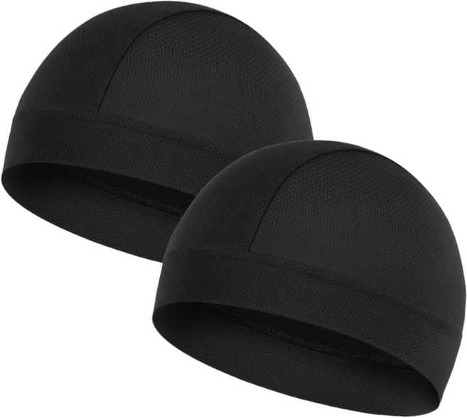 볼품 냉감 메쉬 쿨 이너캡 헬멧 속모자 1+1, BP3.냉감 이너캡, 블랙1개+블랙1개