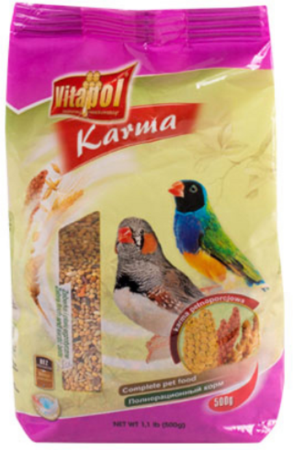 비타폴 카르마 핀치 혼합사료 zvp-0231, 500g, 1개