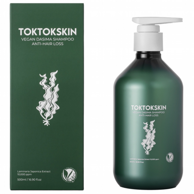 톡톡스킨 비건 임산부 탈모 증상완화 다시마 샴푸 500ml 1개입, 1개