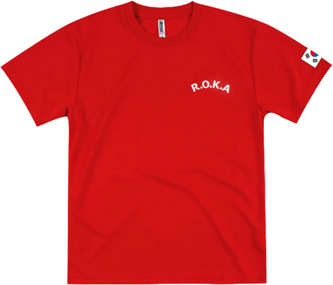 2025년 NEW ROKA 남녀공용 코리아 로카 4종디자인 기능성 쿨론 반팔티