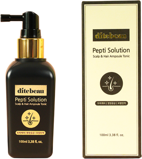 디떼뷰 탈모 증상 완화 헤어 앰플 에센스 토닉, 2개, 100ml