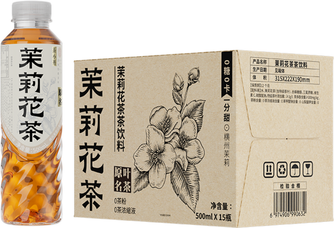 차샤오카이 자스민차, 15개, 500ml