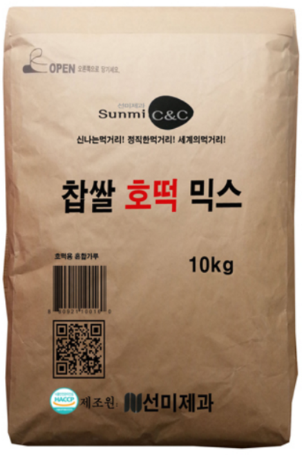 [선미c&c] 찹쌀호떡믹스 10kg, 1개