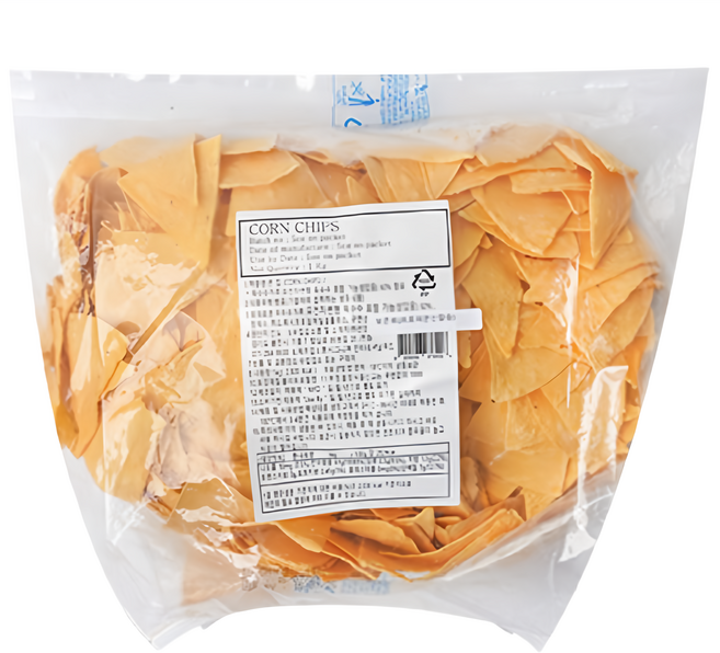 옐로우콘또띠아SI(절단나쵸칩)5kg 1박스, 5kg