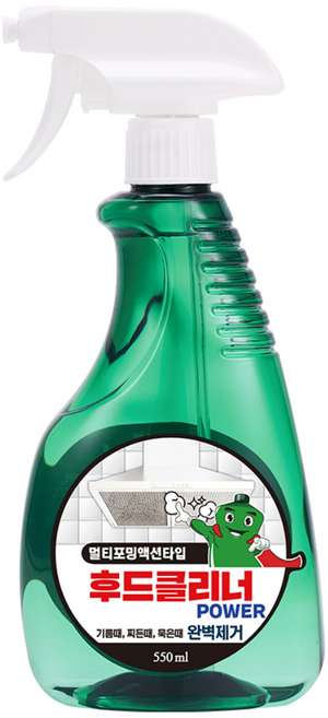 은나노스텝 후드클리너 파워 550mL, 1개