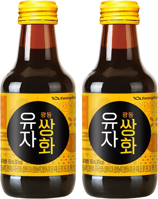 광동 유자쌍화, 150ml, 20개