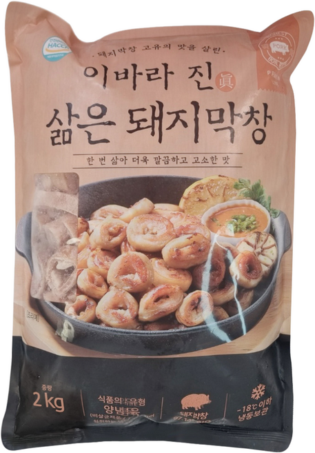 이바라 돼지막창 진우 진 삶은 2KG 삶은, 1개