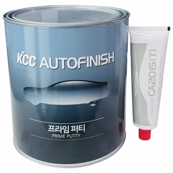 kcc정품 프라임퍼티 4kg 2액형퍼티 자동차기스빠데 차량용보수 차량퍼티 기스퍼티 고급퍼티, 1개