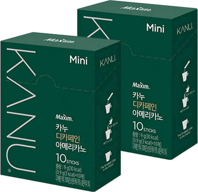 카누 미니 디카페인 아메리카노, 900mg, 10개입, 2개