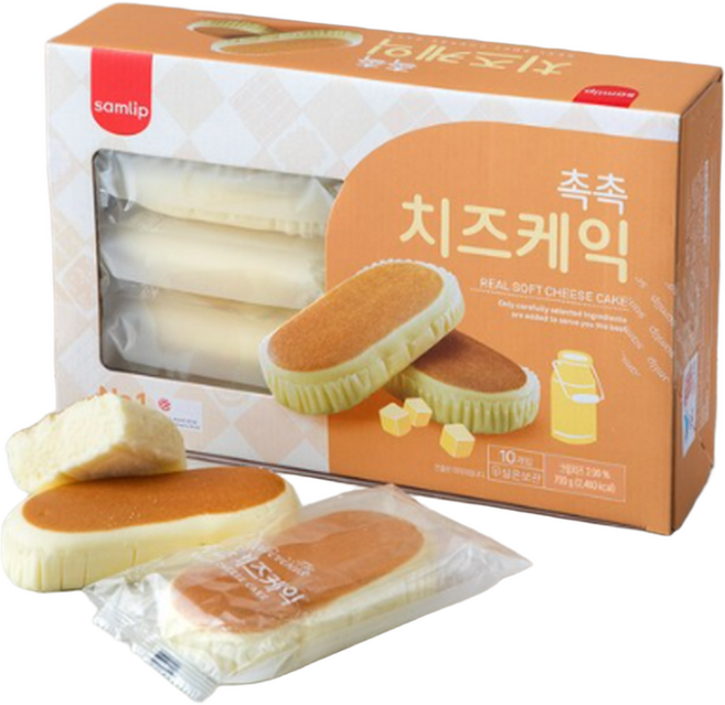 삼립 리얼 후레쉬 치즈케익 70g 10개입, 10개