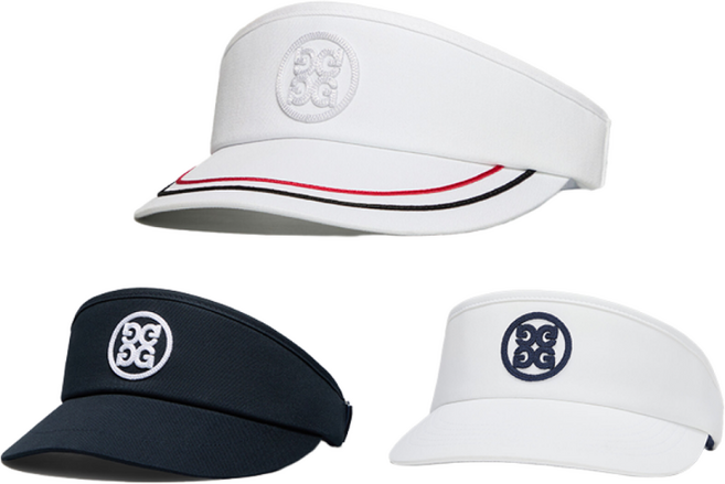 지포어 25 S/S 체인스티치 써클 바이저 SNOW 스트라이프, SNOW(스트라이프), 1개