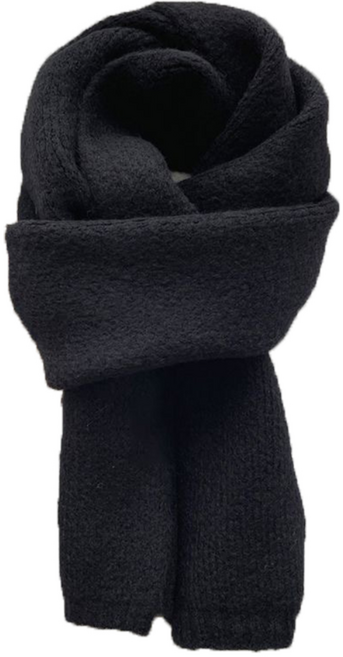 구쯔야 니트 목도리 남녀공용 쁘띠 울 겨울 털 무지 머플러 커플 선물 크리스마스 4컬러