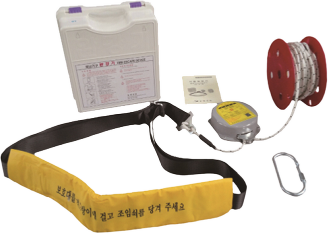 국산정품 완강기 + 완강기축광 SET 최신제품, 2층, 1개