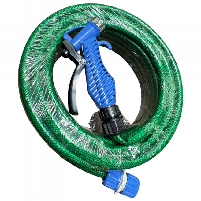 에이팩스케미칼 차량 고압 가정용 세차호스 10m 15nm 20m 30m, 녹색