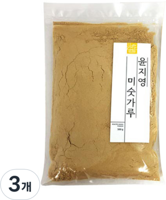 윤지영 미숫가루, 500g, 3개