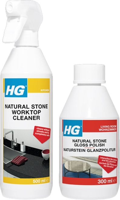 대리석 클리너 광택제 2종세트 인조대리석 청소 오염제거 기름때 물때제거 세정제, 1개