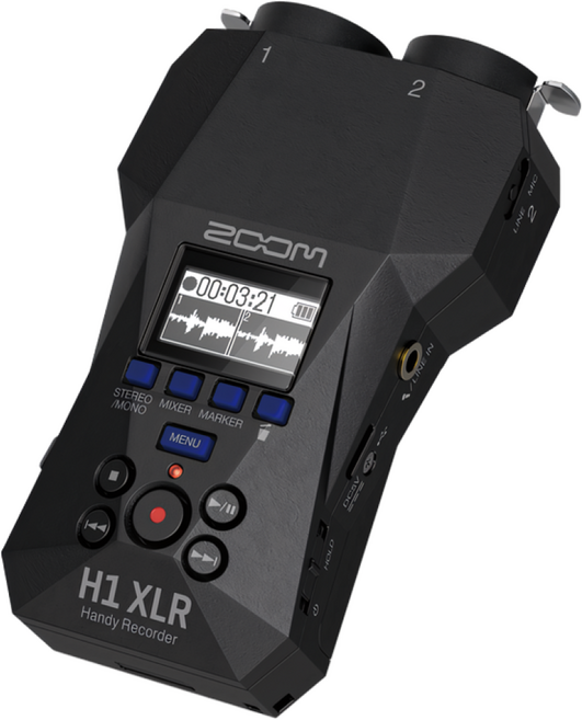 ZOOM H1 XLR 줌 32Bit 2채널 핸디 레코더 휴대용 녹음기 [국내 정식 판매처]