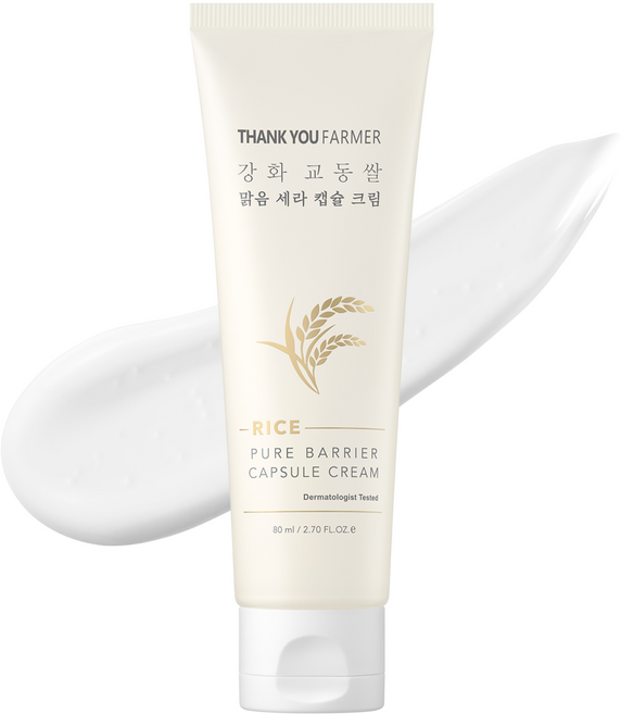 땡큐파머 강화 교동쌀 맑음 세라 캡슐 크림 80ml, 1개