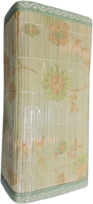 천연소재의 건강베개 대나무/왕골 베개, 청대그림베개, 1개