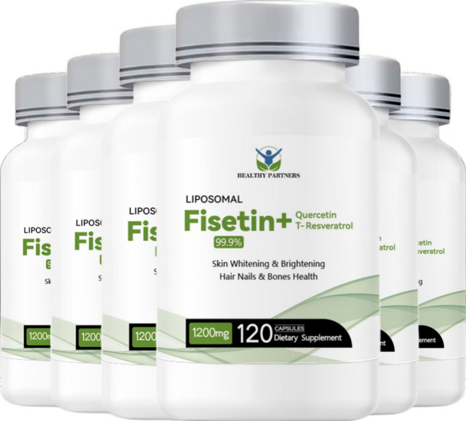 리포좀 스페르미딘 세포노화 폴리페놀 피세틴+퀘르세틴 레스베라트롤 1200mg, 6개, 120정