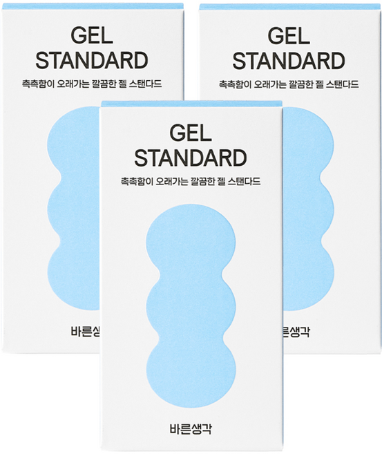 바른생각 젤 스탠다드 휴대용, 3g, 45개
