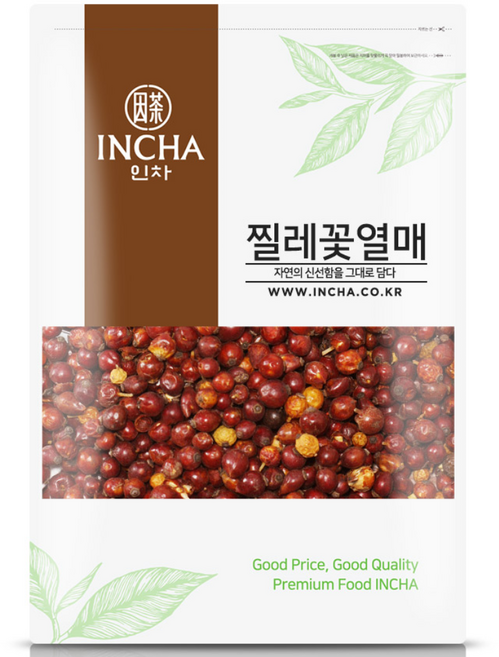 인차 국산 찔레열매 찔레꽃열매 영실자 찔레나무열매차, 300g, 1개