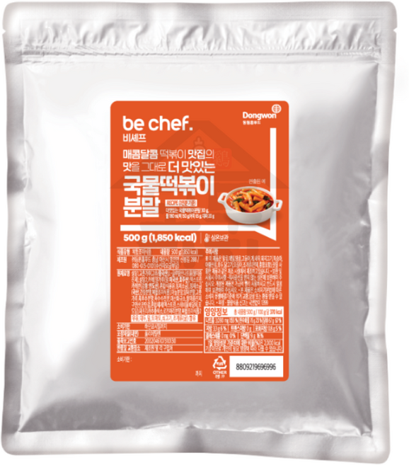 비셰프 국물떡볶이 분말, 500g, 1개
