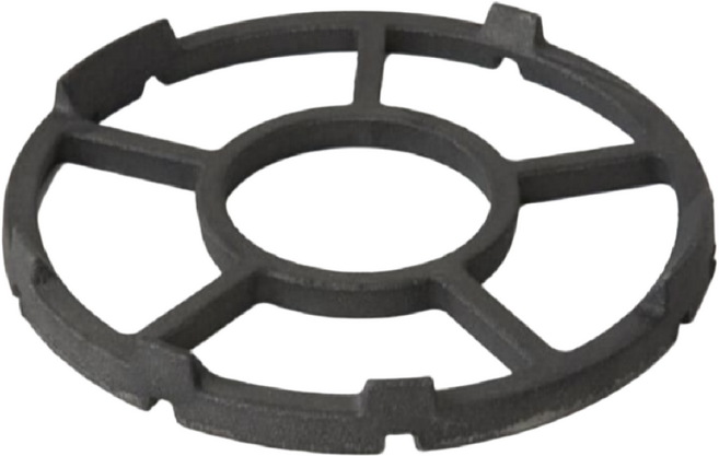 hura2 가스레인지 받침 다용도 냄비 거치대, 1개, 블랙