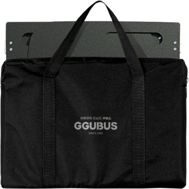 꾸버스 윈디 슬라이더 캠핑 낚시 바람막이(전용가방포함), 1개, 블랙