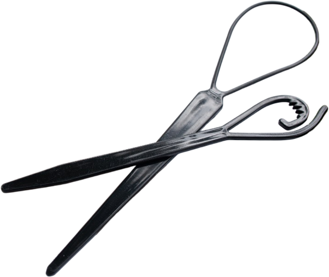 2p 헤어 셀프 올림머리 가이드 스틱 세트 머리묶기 땋기 도구 툴, 2개, 1type