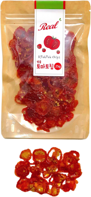 디톡톡 건조 방울 토마토칩 25g, 25g(1개), 1개