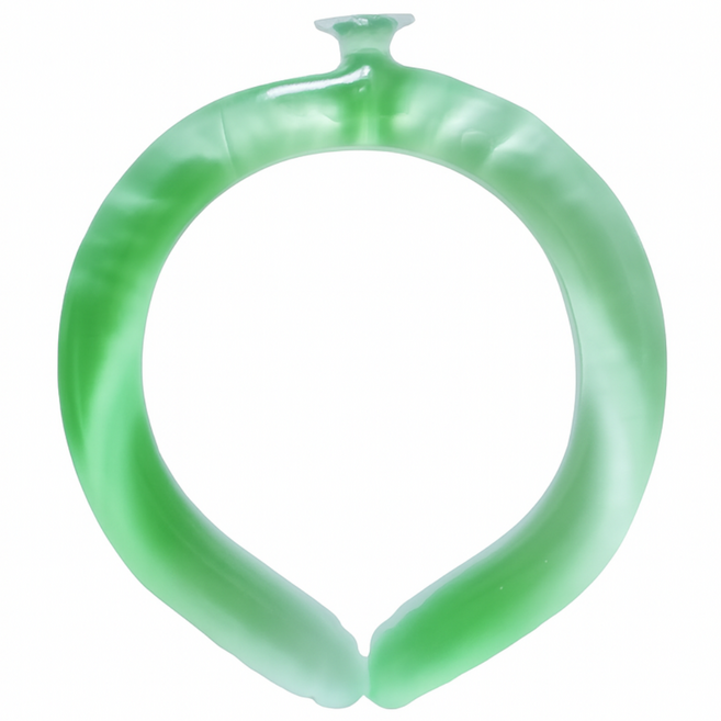 와이케이 여름 타파 아이스 쿨링 넥밴드, 그린, 1개