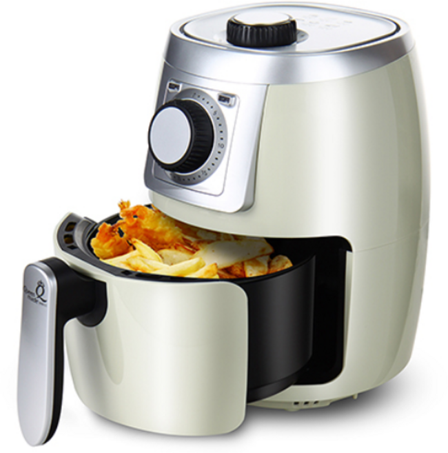 에어프라이어 가정용 에어프라이기, 아이보리, 라이트