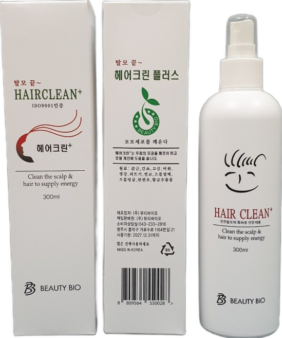 헤어크린 플러스, 1개, 300ml