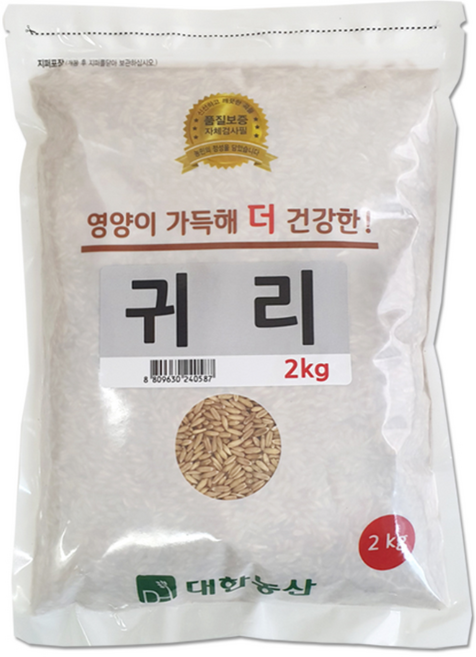 대한농산 수입 귀리 2kg, 1개