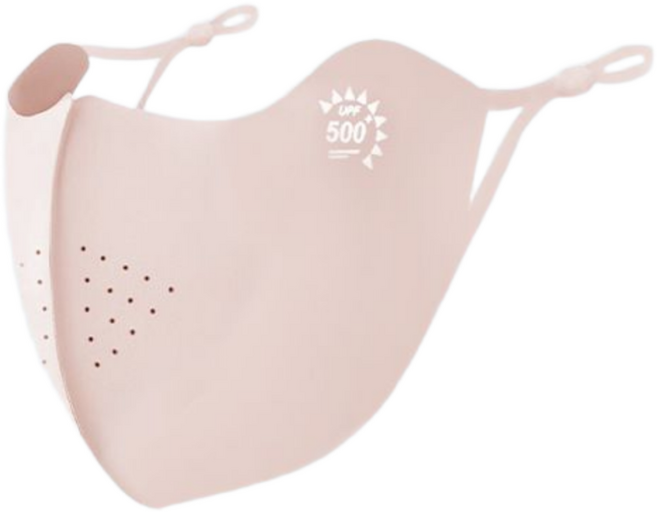 Velon 쿨링 자외선차단 마스크 등산 스포츠, 핑크, 1개