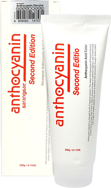 안토시아닌 디컬러 컬러 체인지 헤어 매니큐어 리무버 230g, 1개