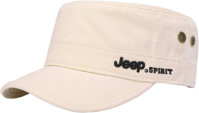 JEEP SPIRIT 캐주얼 플랫 모자 CA0049 + 전용 포장