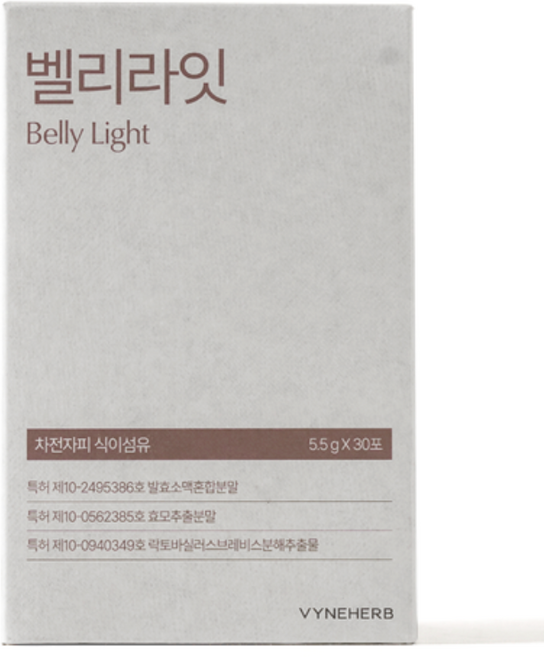 바인허브 벨리라잇 차전자피 식이섬유 쾌변 다이어트 보조제 5500mg X 30포, 1개, 165g